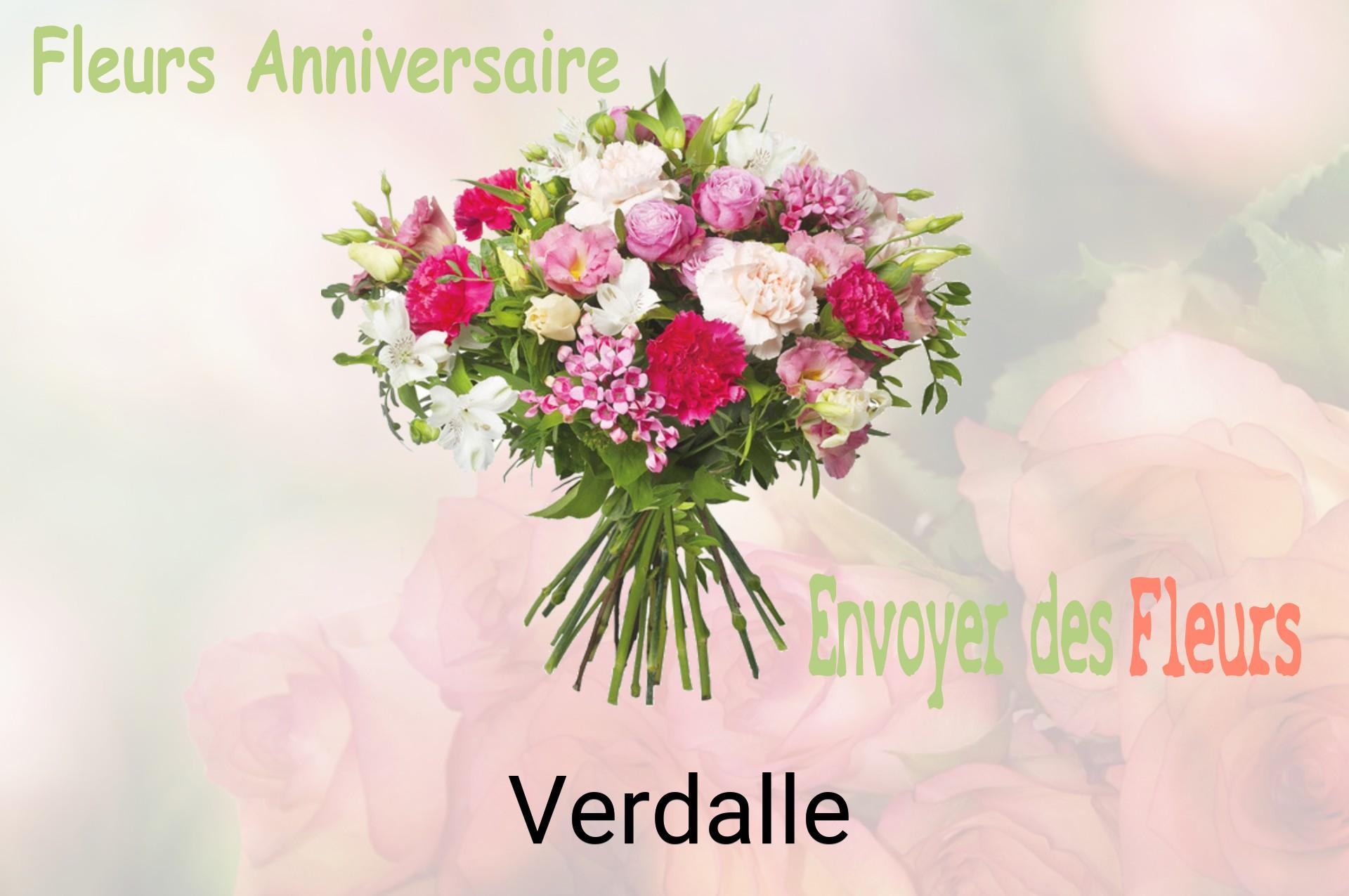 Bouquet de fleurs d’anniversaire livré à Verdalle